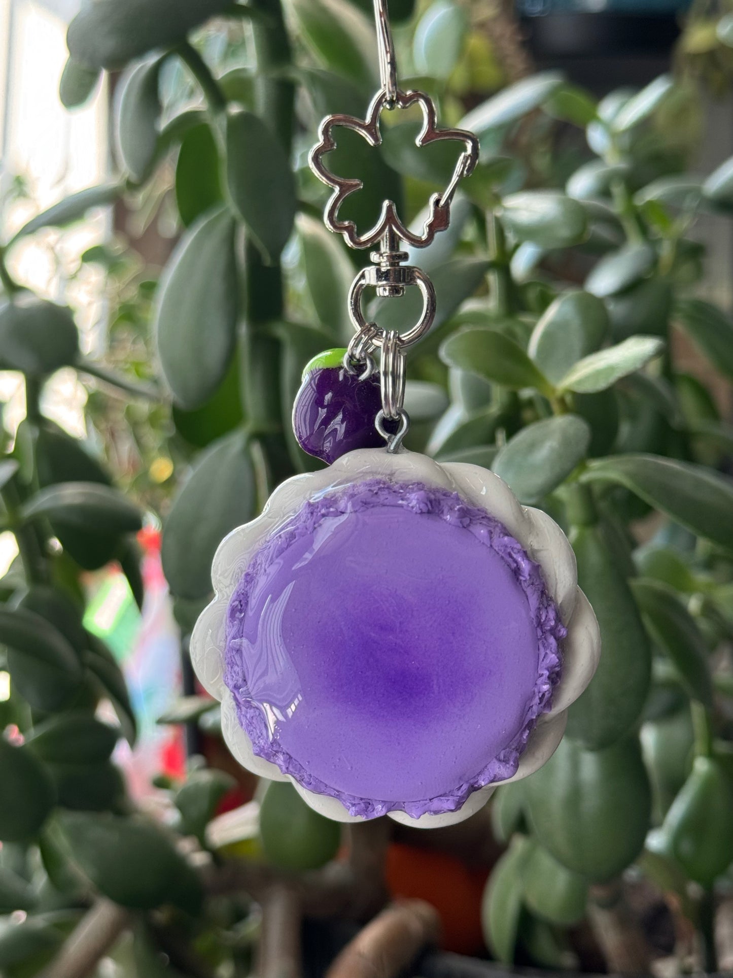 Plum Purple Macaron