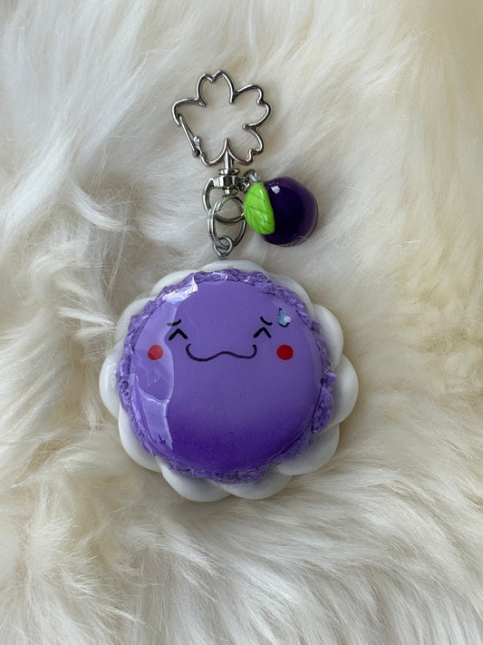 Plum Purple Macaron
