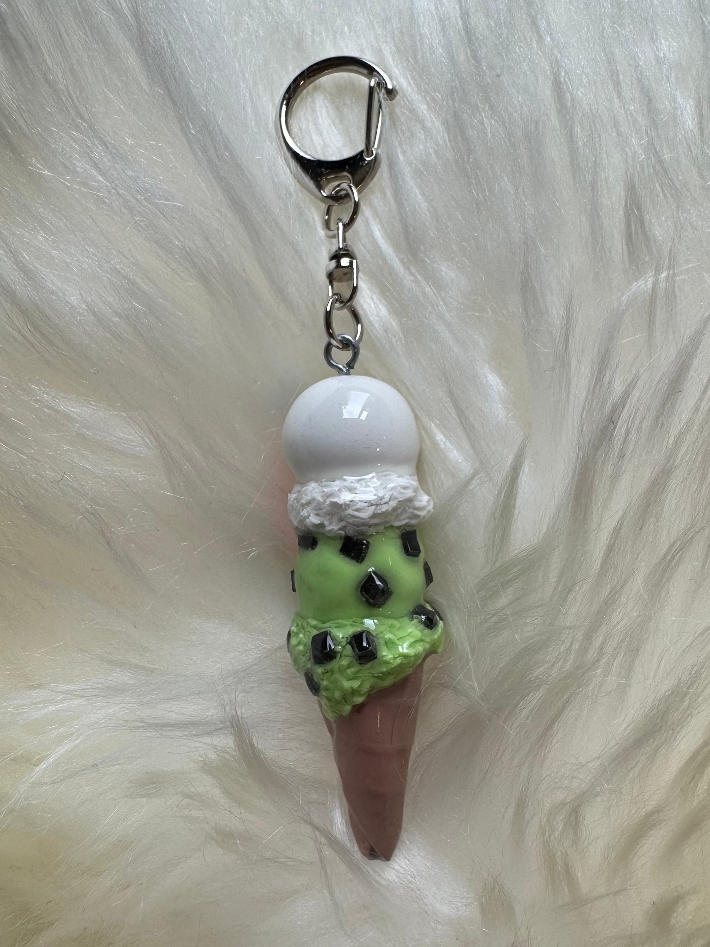 Summer Bummer Cone Mint Chip Vanilla
